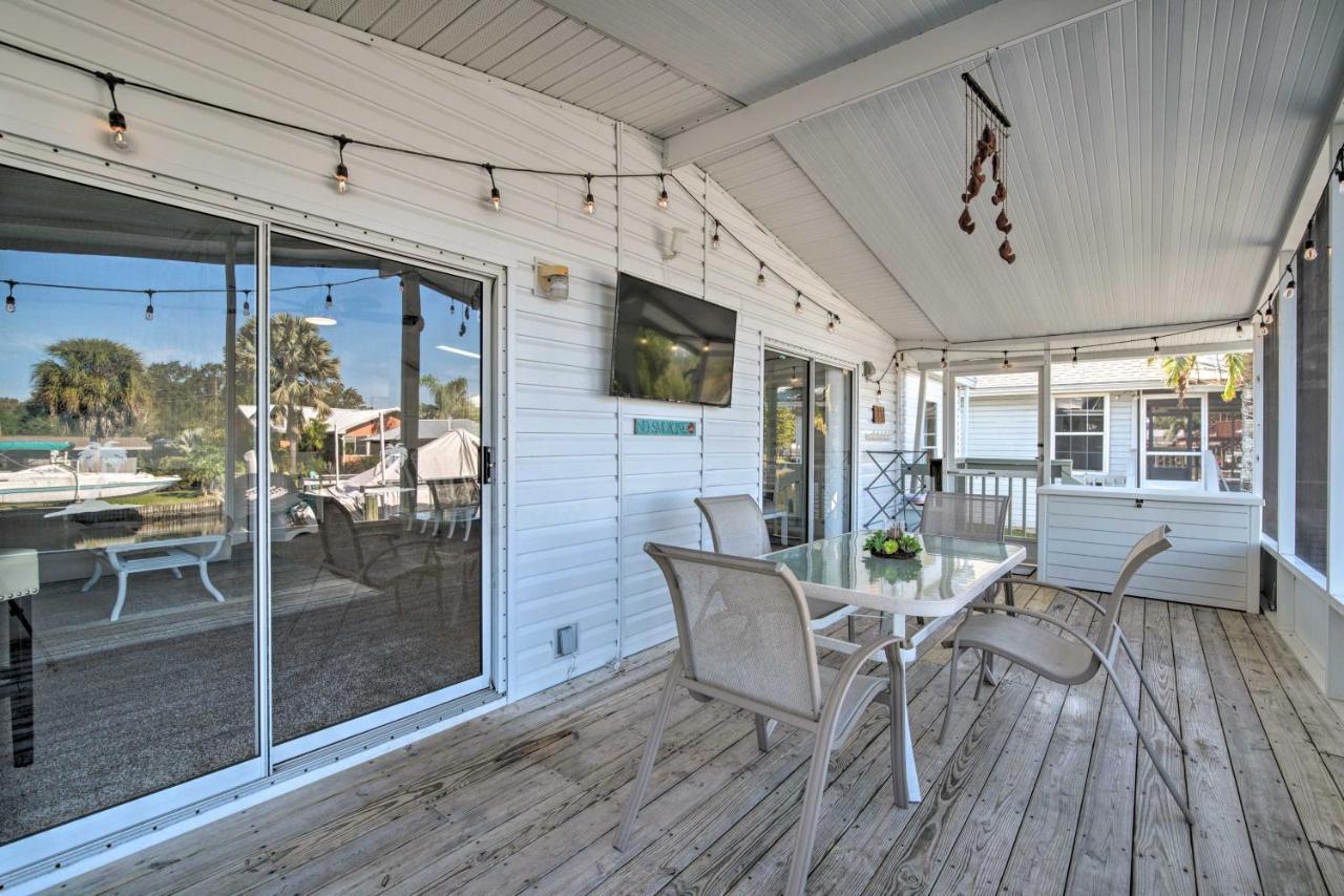 Retreat On The River With Boat Dock, Porch, And Grill! Homosassa Zewnętrze zdjęcie