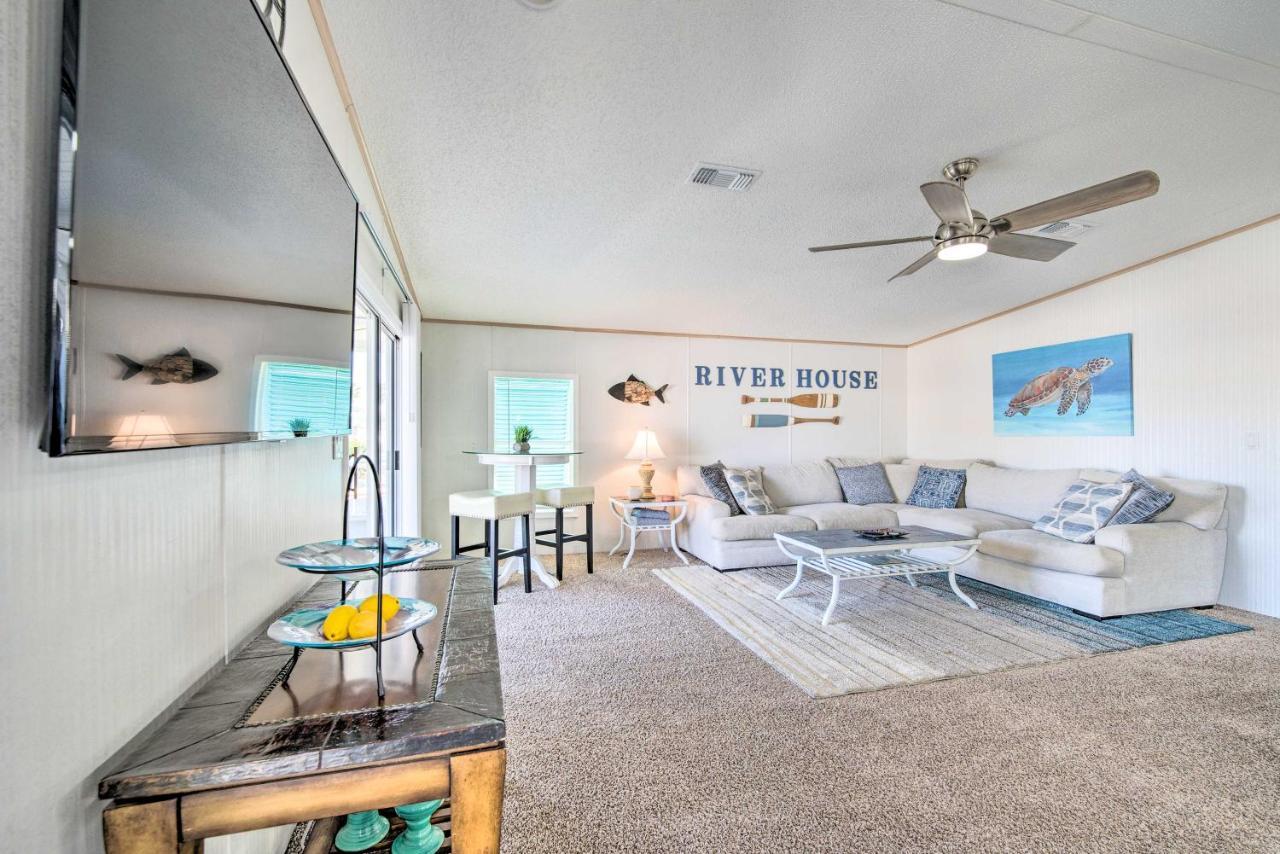 Retreat On The River With Boat Dock, Porch, And Grill! Homosassa Zewnętrze zdjęcie
